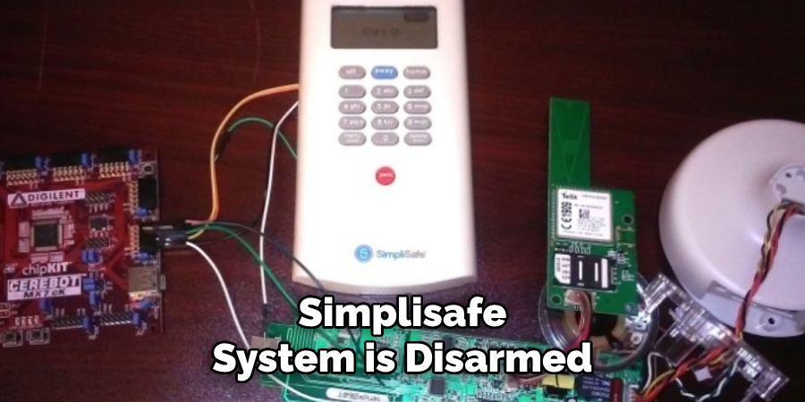 Simplisafe System is Disarmed