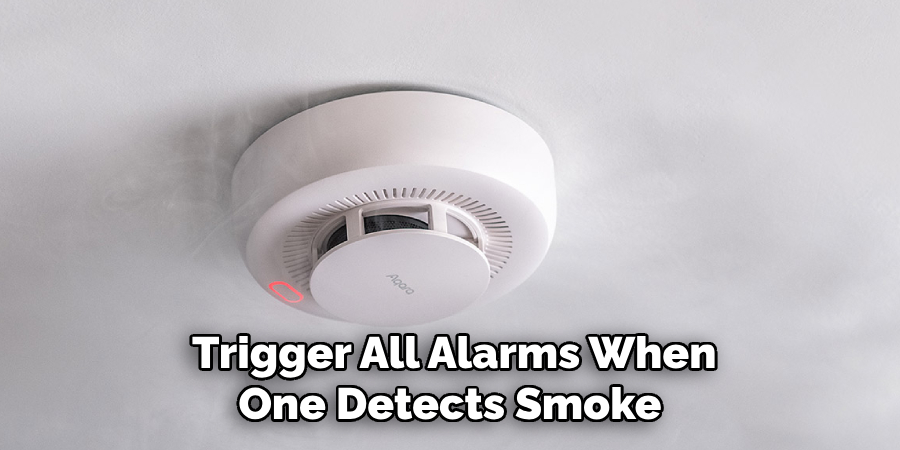 Trigger All Alarms When One Detects Smoke