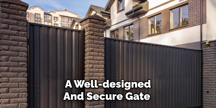 A Well-designed And Secure Gate 