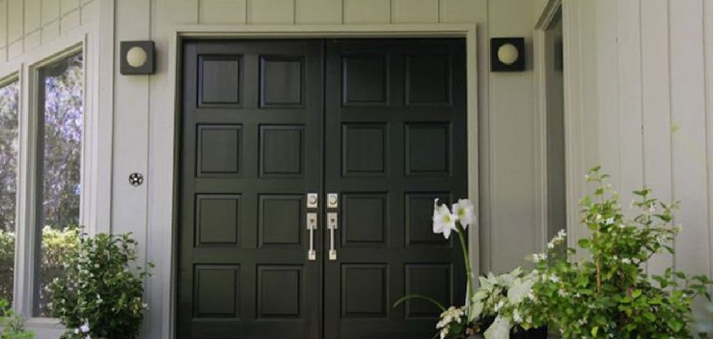 How to Secure Double Doors