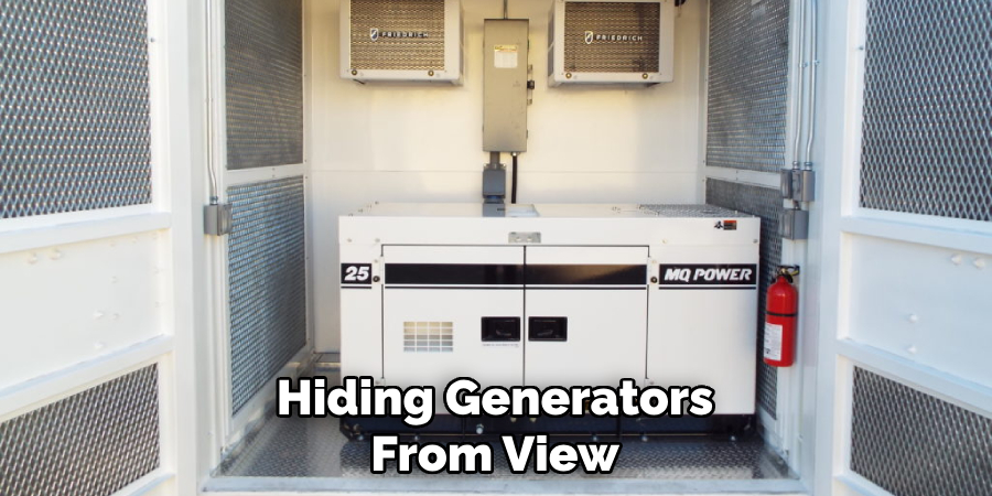 Hiding Generators From View