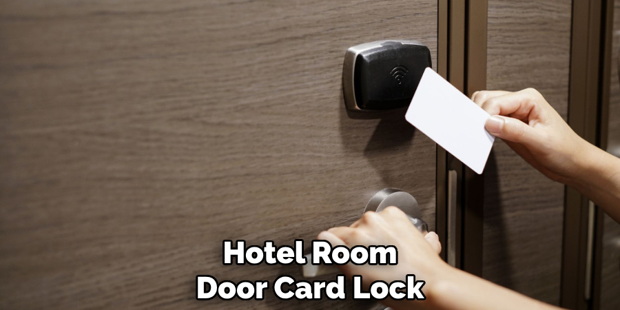 Hotel Room Door Card Lock