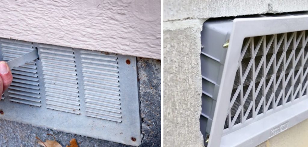 How to Secure Crawl Space Vents