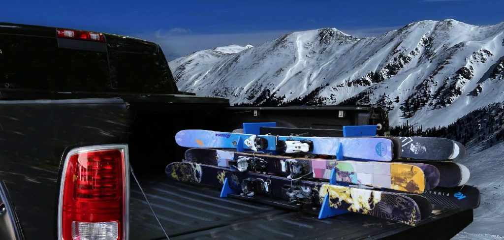 How to Secure Skis in Truck Bed