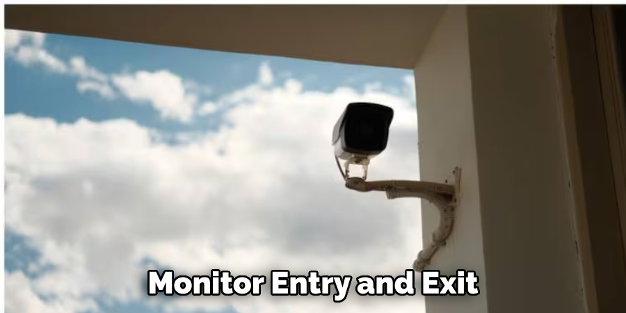 Monitor Entry and Exit