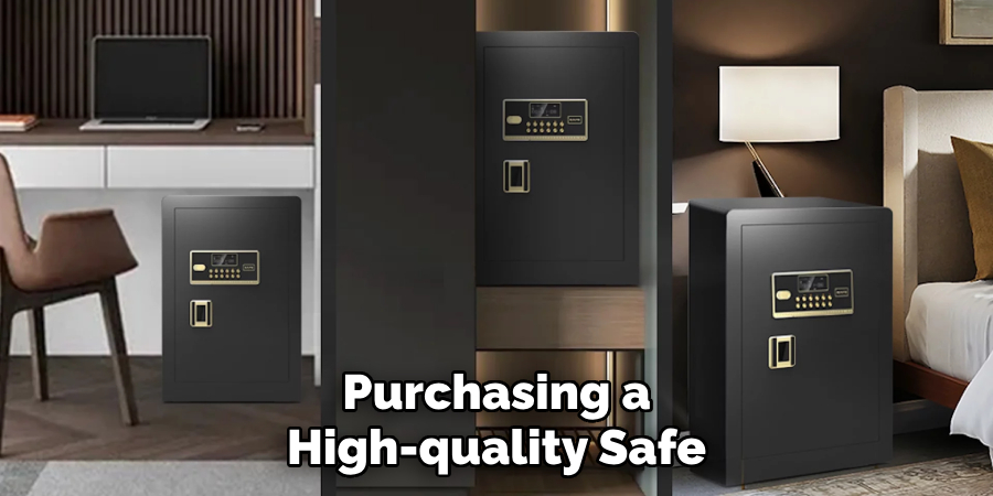 Purchasing a High-quality Safe