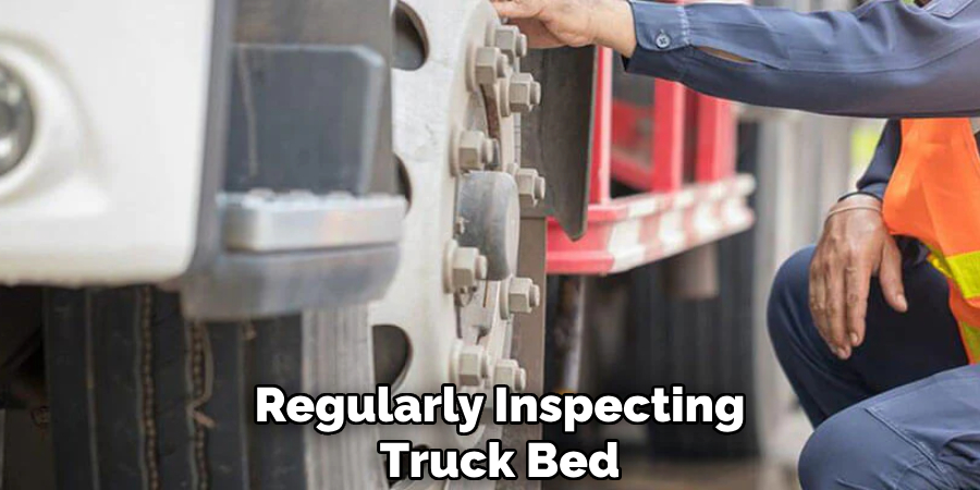 Regularly Inspecting Truck Bed