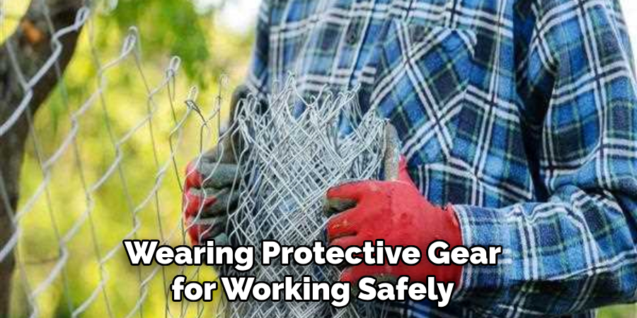 Wearing Protective Gear for Working Safely