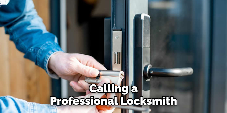 Calling a Professional Locksmith