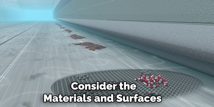 Consider the
Materials and Surfaces 