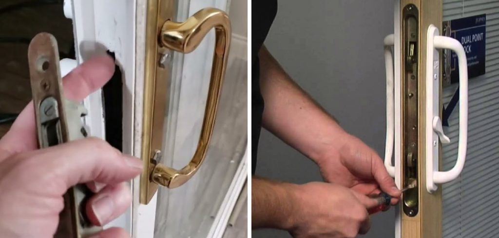 How to Fix a Sliding Glass Door Handle