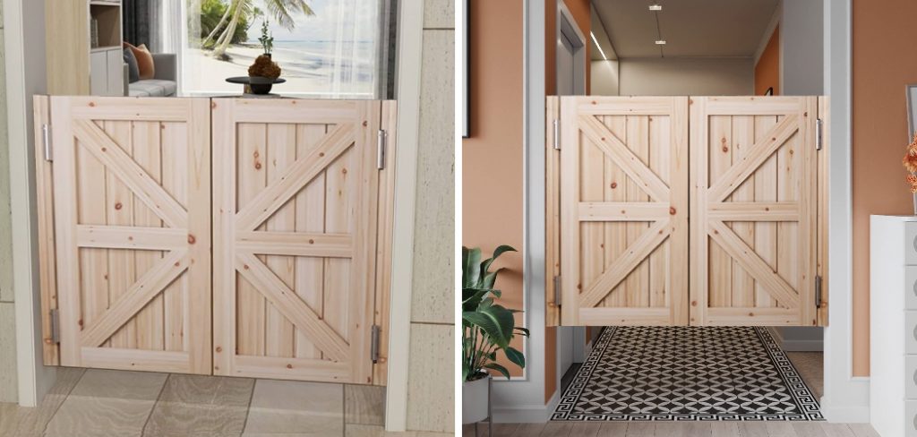 How to Keep Barn Door From Swinging