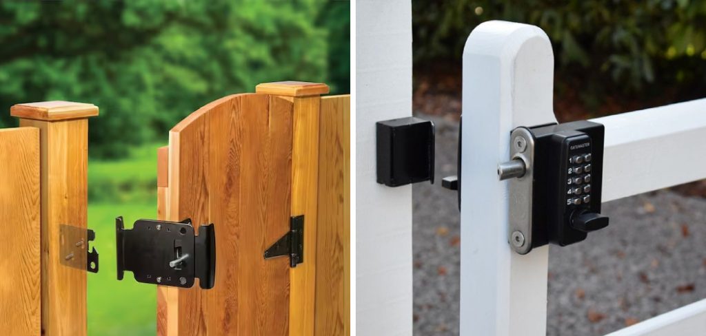 How to Lock a Fence Gate from Both Sides