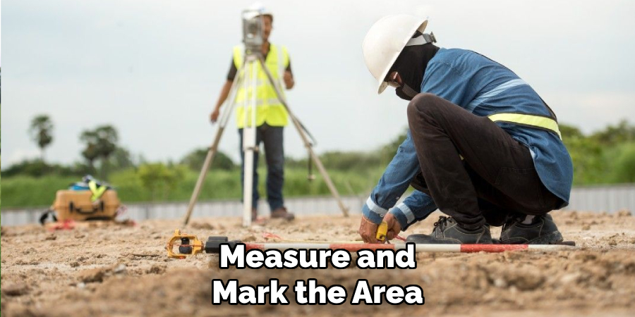 Measure and Mark the Area