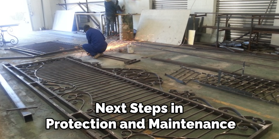 Next Steps in 
Protection and Maintenance