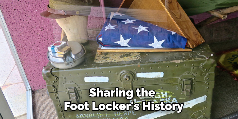 Sharing the 
Foot Locker's History