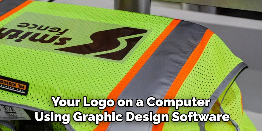 Your Logo on a Computer 
Using Graphic Design Software