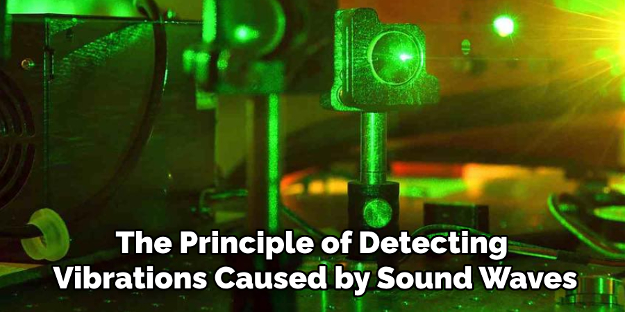 The Principle of Detecting 
Vibrations Caused by Sound Waves