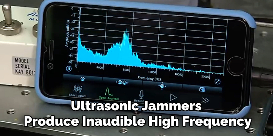 Ultrasonic Jammers 
Produce Inaudible High Frequency