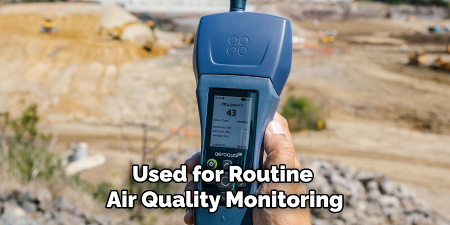 Used for Routine 
Air Quality Monitoring