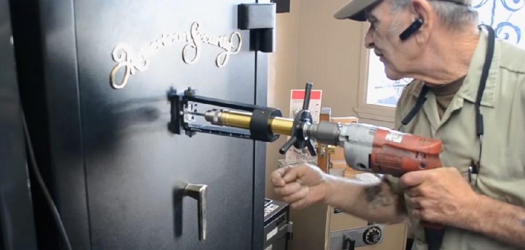 How to Drill out A Safe Lock