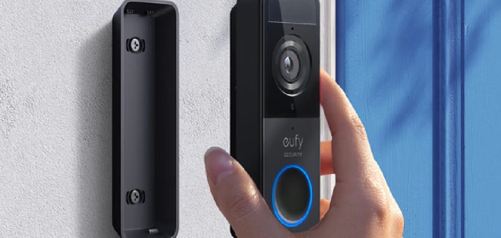 How to Attach Eufy Doorbell