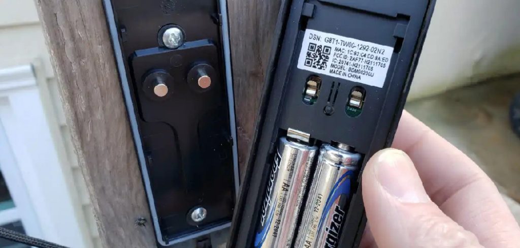 How to Change Batteries in Blink Doorbell