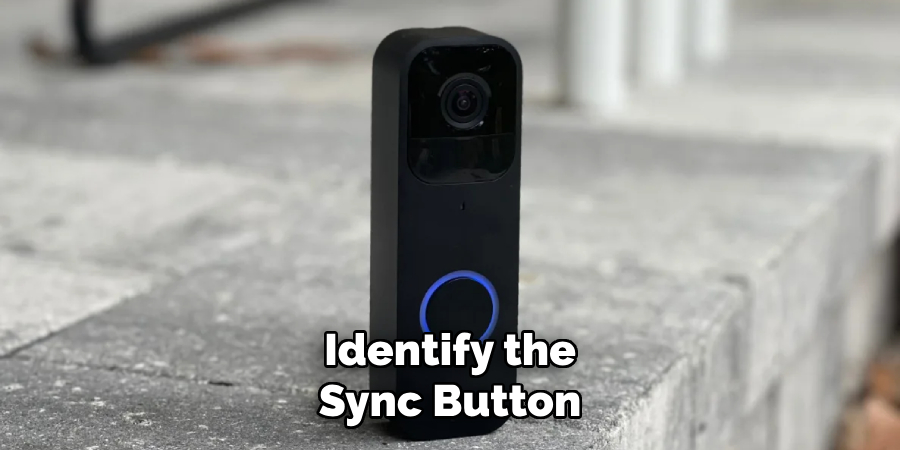 Identify the
Sync Button