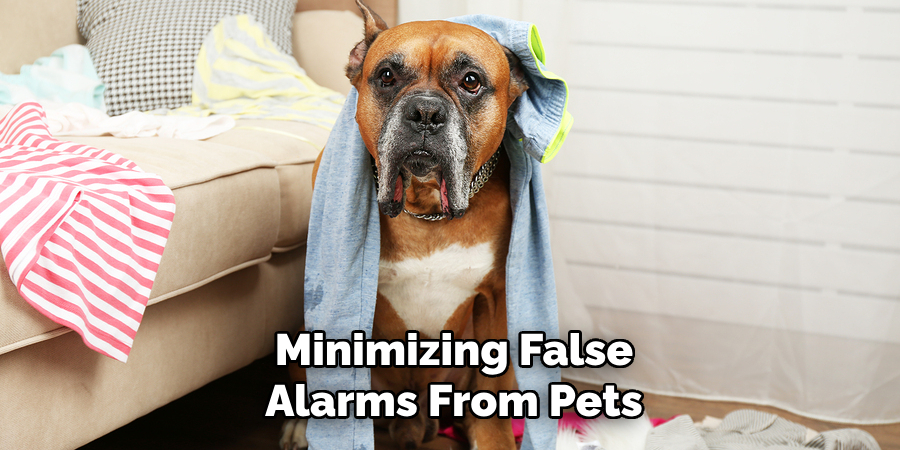 Minimizing False
Alarms From Pets