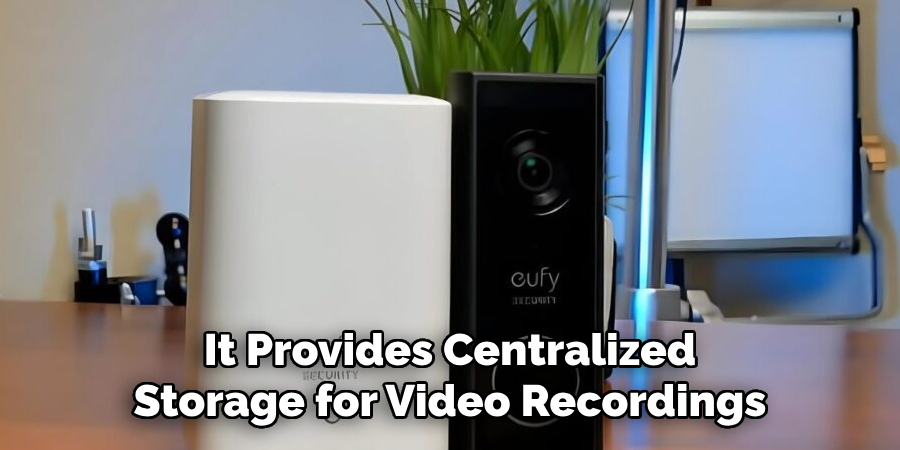 It Provides Centralized Storage for Video Recordings