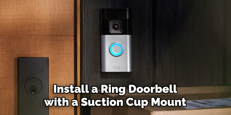 Install a Ring Doorbell with a Suction Cup Mount