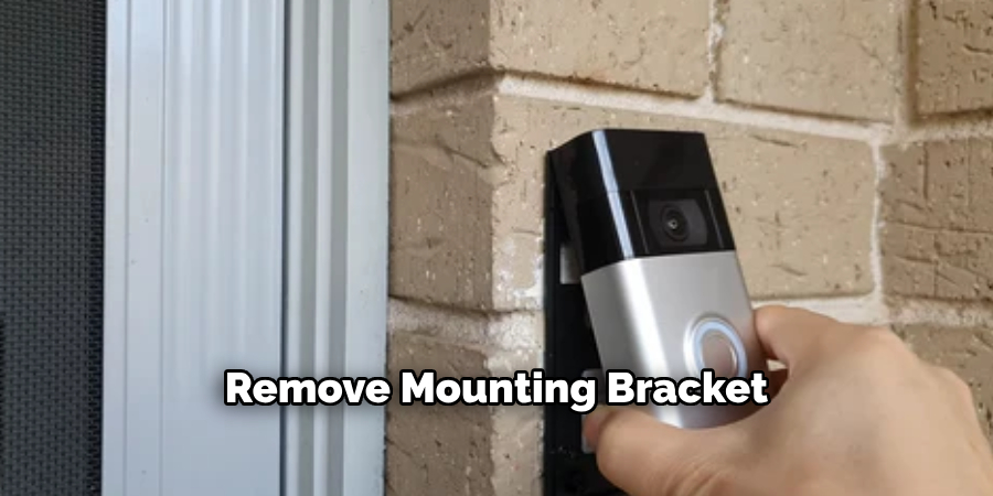 Remove Mounting Bracket