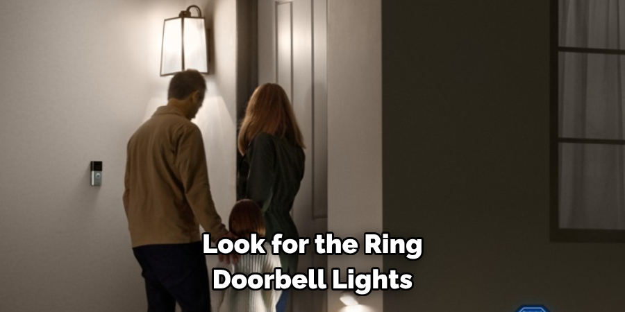 Look for the Ring Doorbell Lights