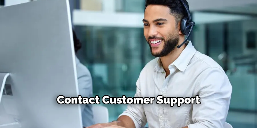 Contact Customer Support