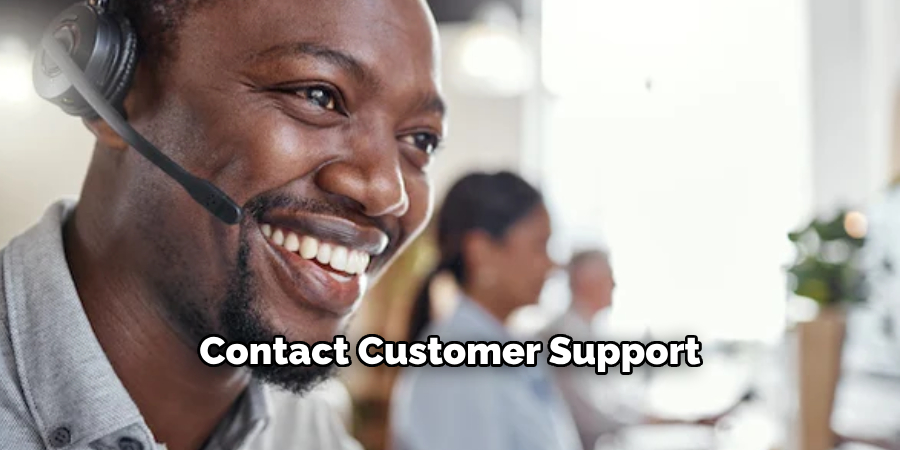 Contact Customer Support