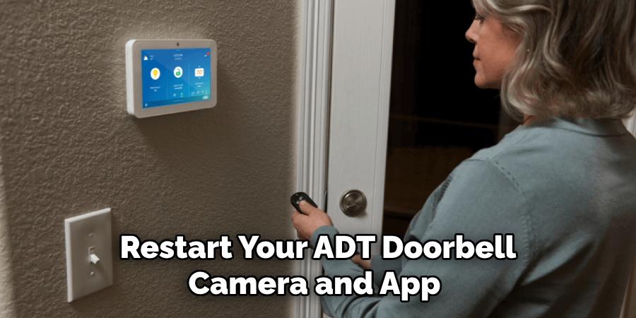 Restart Your ADT Doorbell Camera and App 