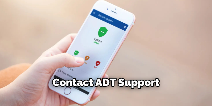 Contact ADT Support