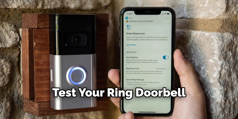 Test Your Ring Doorbell