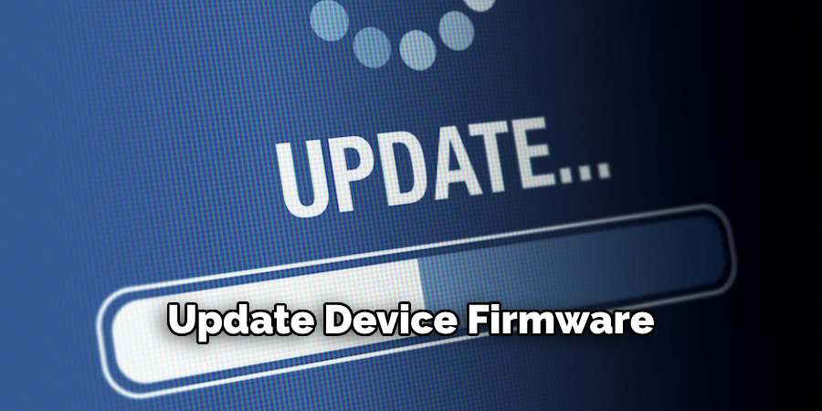 Update Device Firmware