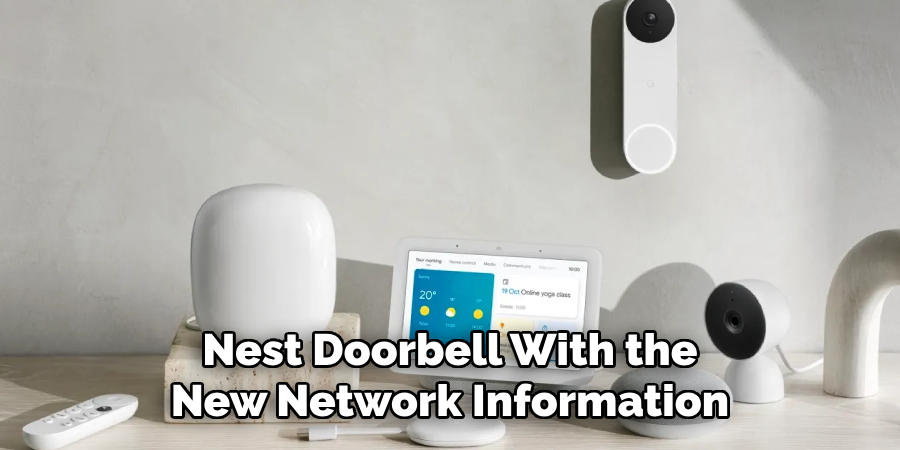 Nest Doorbell With the New Network Information