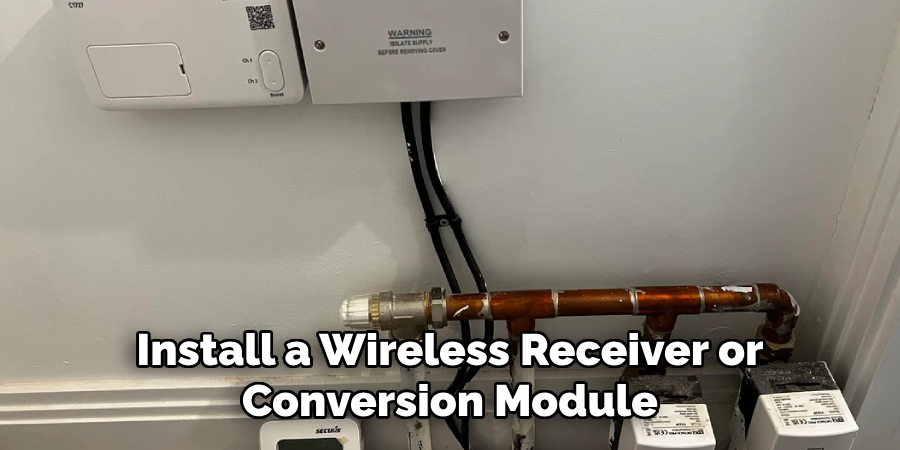 Install a Wireless Receiver or Conversion Module