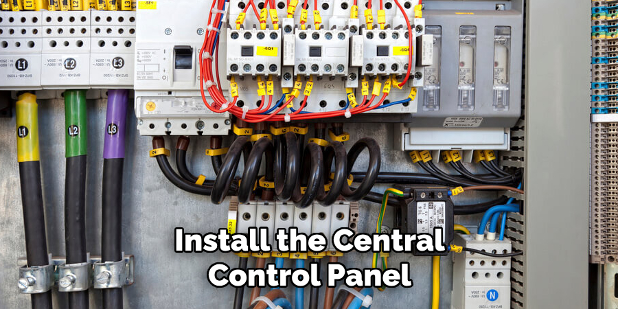 Install the Central Control Panel