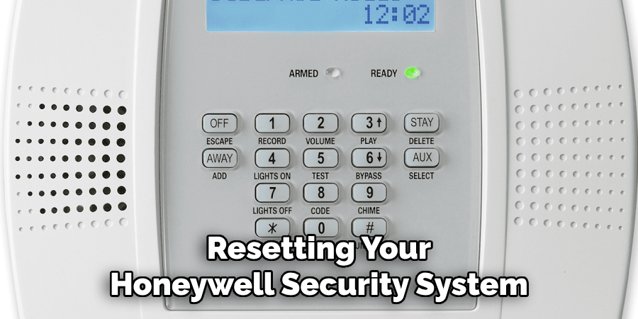 Resetting your Honeywell security system