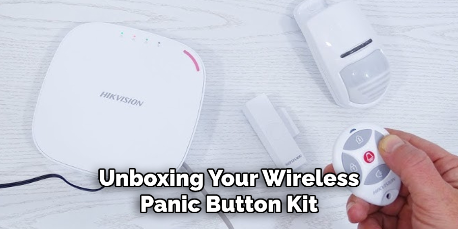 Unboxing Your Wireless Panic Button Kit