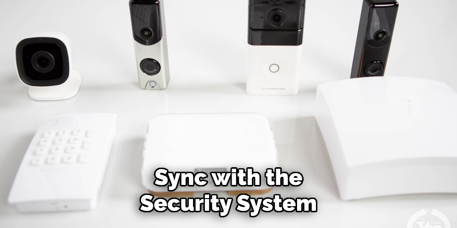 Sync with the Security System