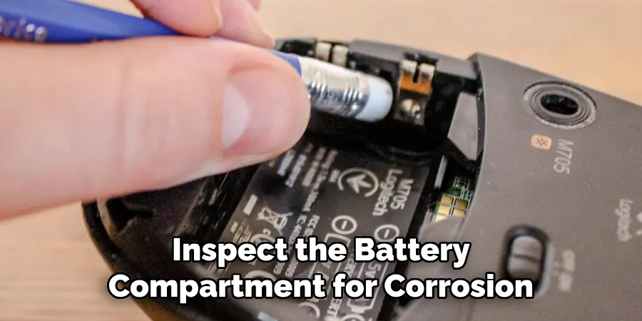 Inspect the Battery Compartment for Corrosion