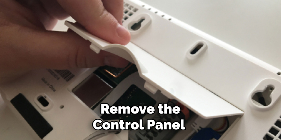 Remove the Control Panel 