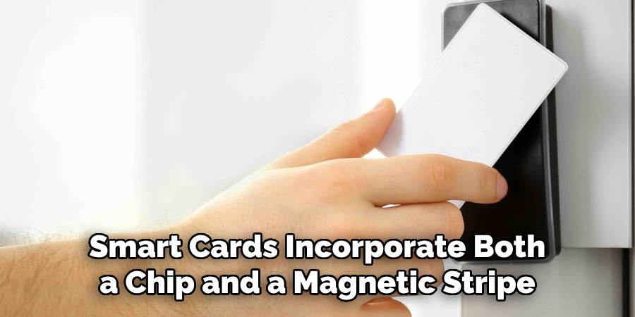 Smart Cards Incorporate Both a Chip and a Magnetic Stripe