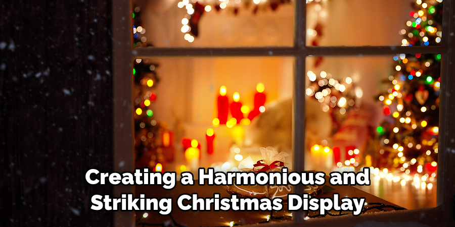 Creating a Harmonious and Striking Christmas Display