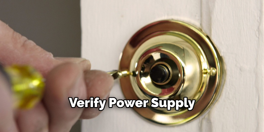 Verify Power Supply